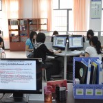 商务英语专业学生在校内实训情况1